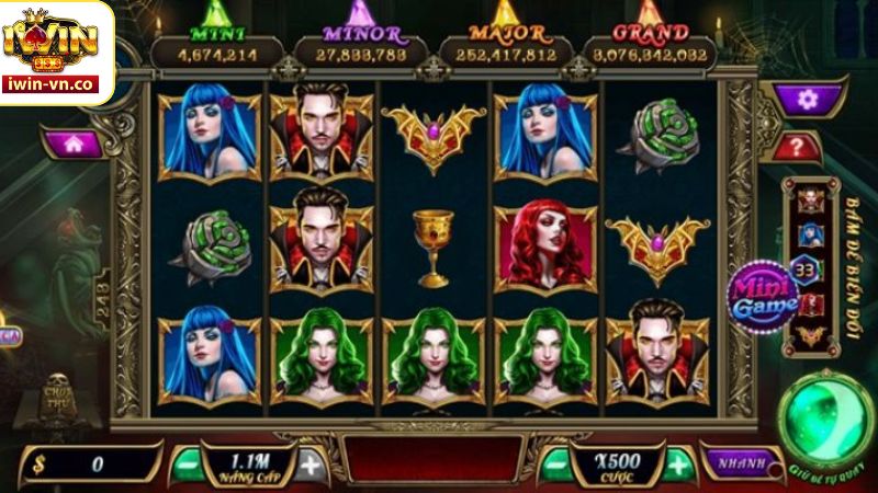 Nổ Hũ Bá Tước Quyền Năng - Game Đổi Thưởng Tại Iwin 3 Dòng thắng trong game slot Bá Tước Quyền Năng